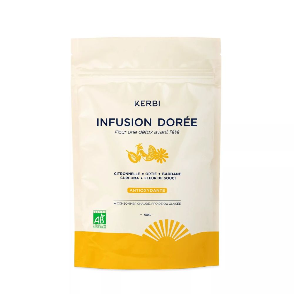 Goldenen Infusion Bio-Detox- und Antioxidans Tee -  Kerbi