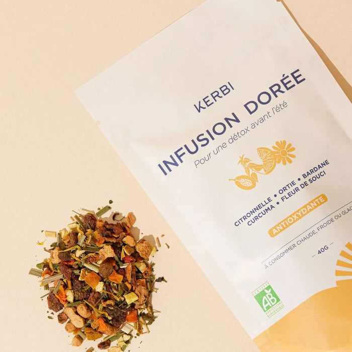 Goldenen Infusion Bio-Detox- und Antioxidans Tee -  Kerbi