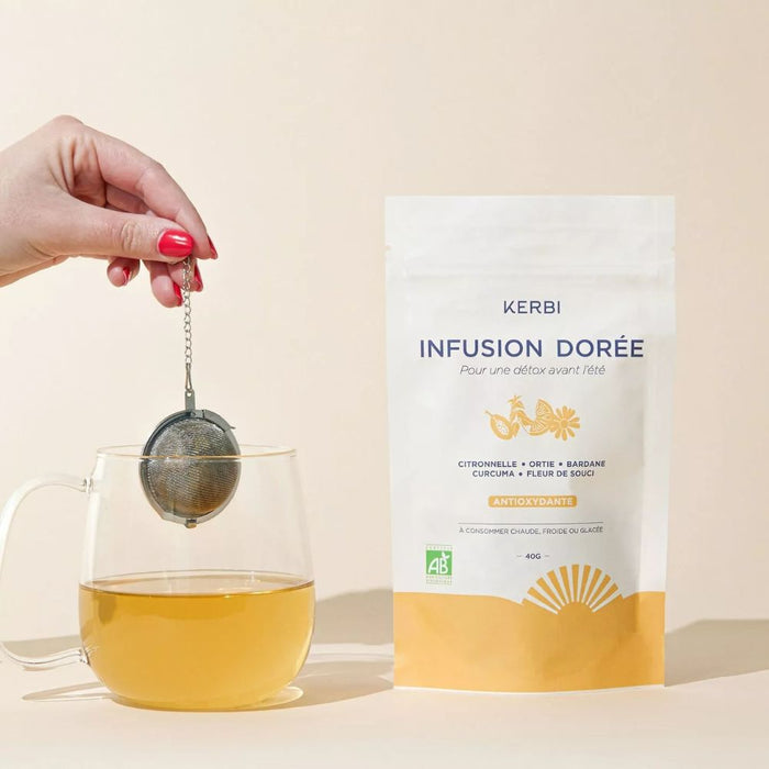 Goldenen Infusion Bio-Detox- und Antioxidans Tee -  Kerbi