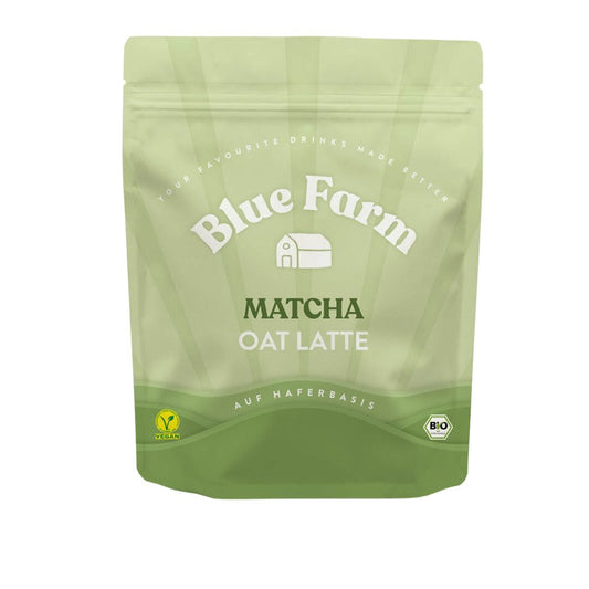 Bio Matcha Oat Latte mit Vitalpilz Lion's Mane -  Blue Farm